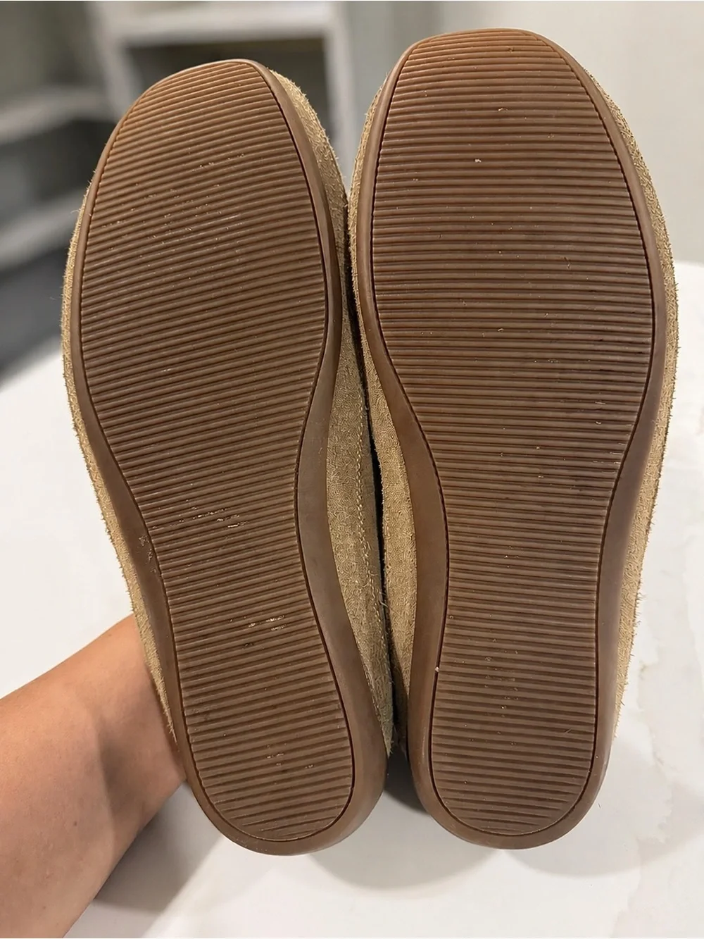 Steve Madden Men's Suede Slip-On Loafers in Taupe